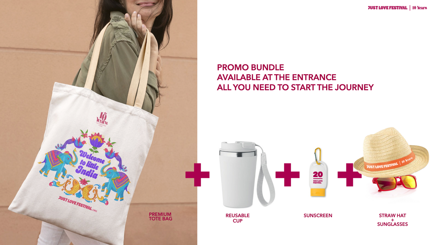 Just Love Festival 2025 Merchandise